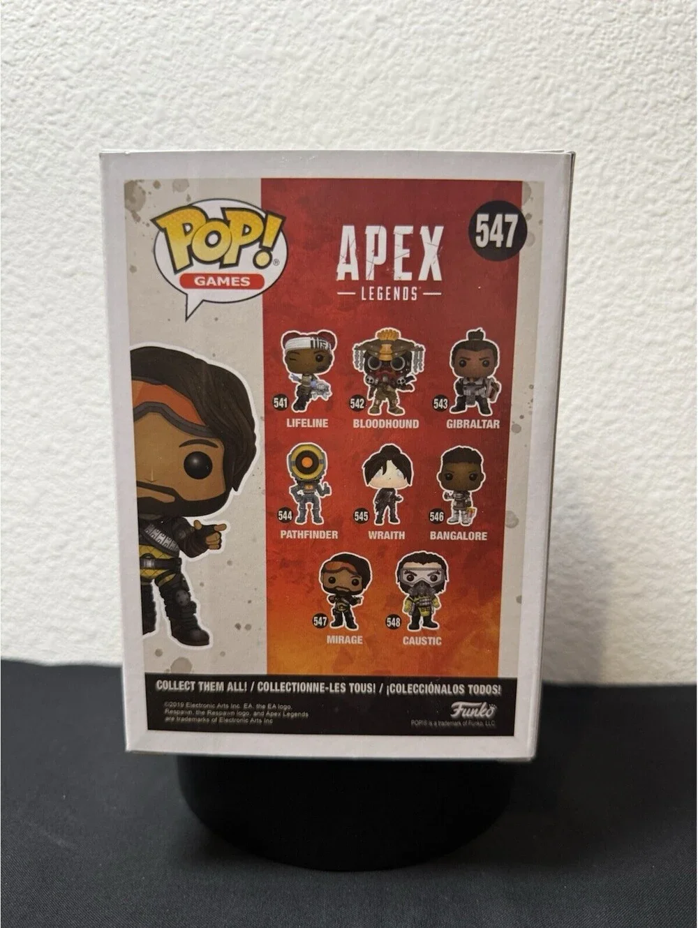 Funko Pop! Vinyl: Apex Legends - Mirage (Translucent) GameStop (Exclusive) # 547